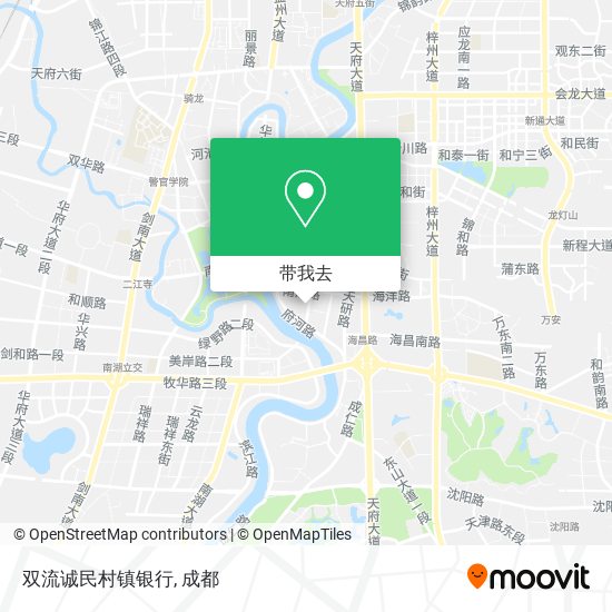双流诚民村镇银行地图