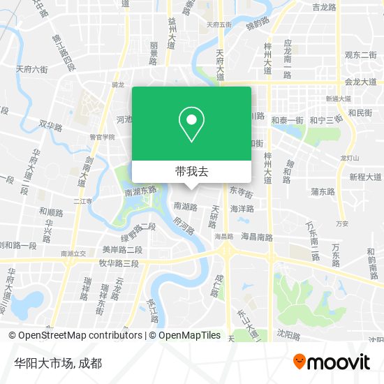 华阳大市场地图