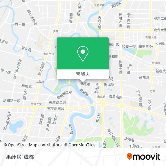 果岭居地图