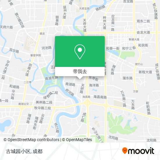 古城园小区地图