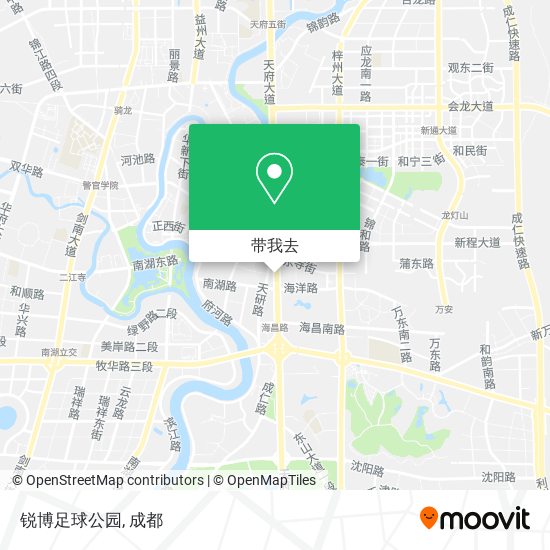 锐博足球公园地图