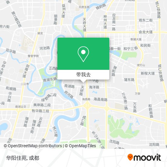 华阳佳苑地图