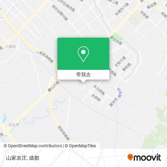 山家农庄地图