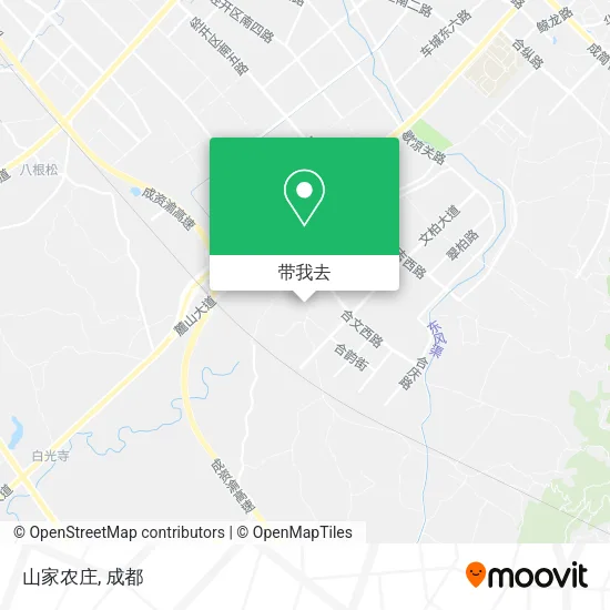 山家农庄地图