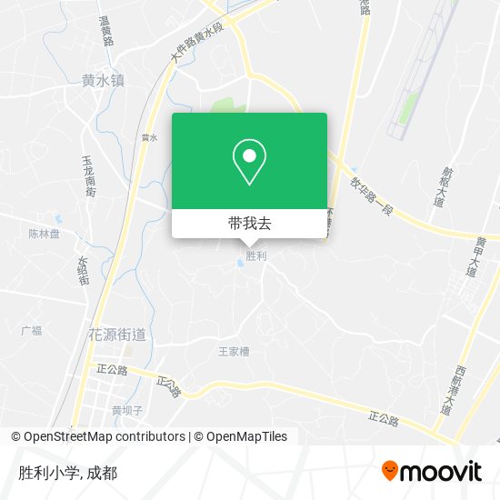 胜利小学地图