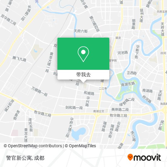 警官新公寓地图