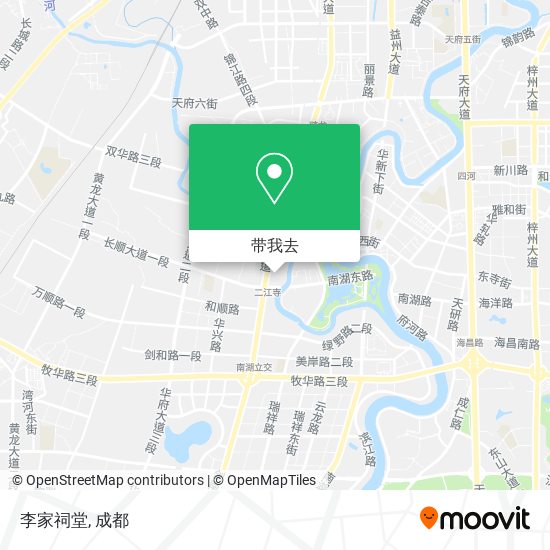 李家祠堂地图