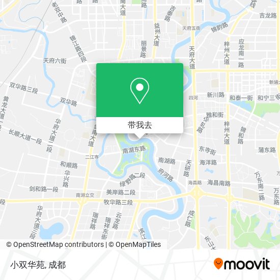 小双华苑地图
