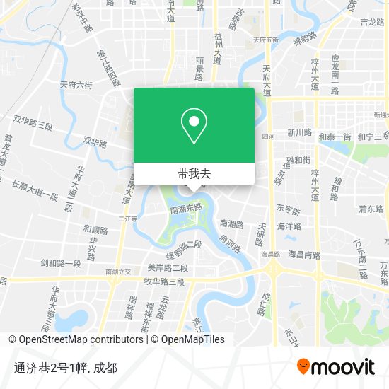通济巷2号1幢地图
