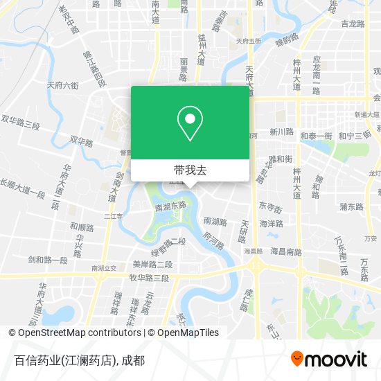 百信药业(江澜药店)地图