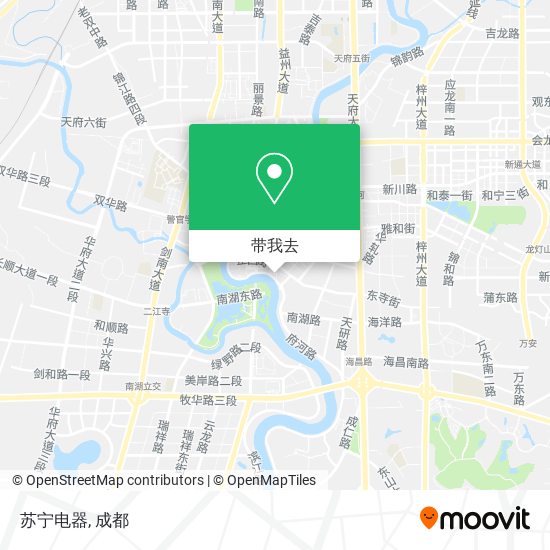 苏宁电器地图