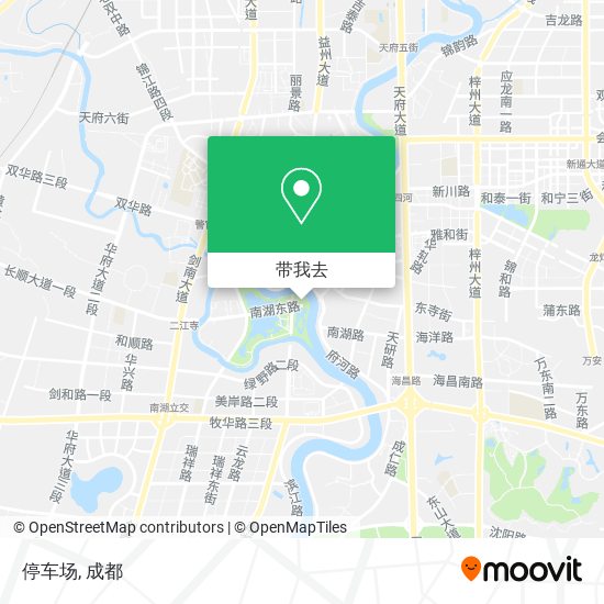 停车场地图