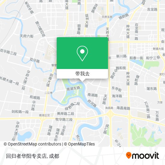 回归者华阳专卖店地图