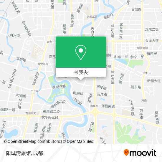 阳城湾旅馆地图