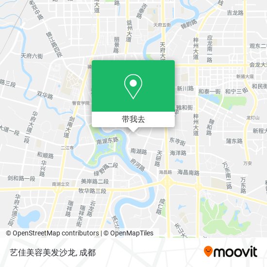 艺佳美容美发沙龙地图