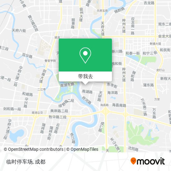 临时停车场地图