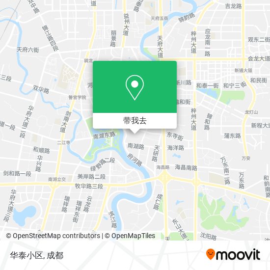 华泰小区地图
