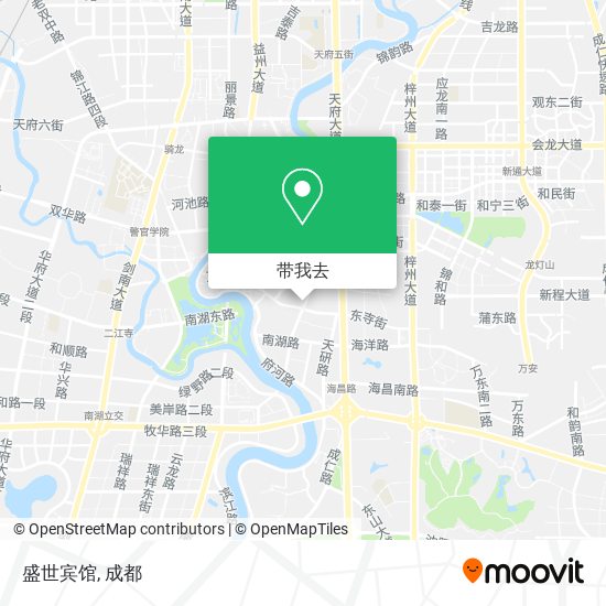 盛世宾馆地图