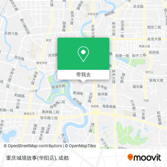 重庆城墙故事(华阳店)地图