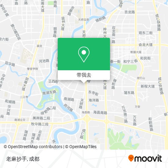 老麻抄手地图