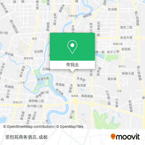 景熙苑商务酒店地图