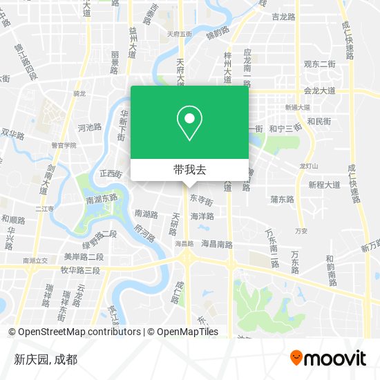 新庆园地图