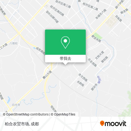 柏合农贸市场地图