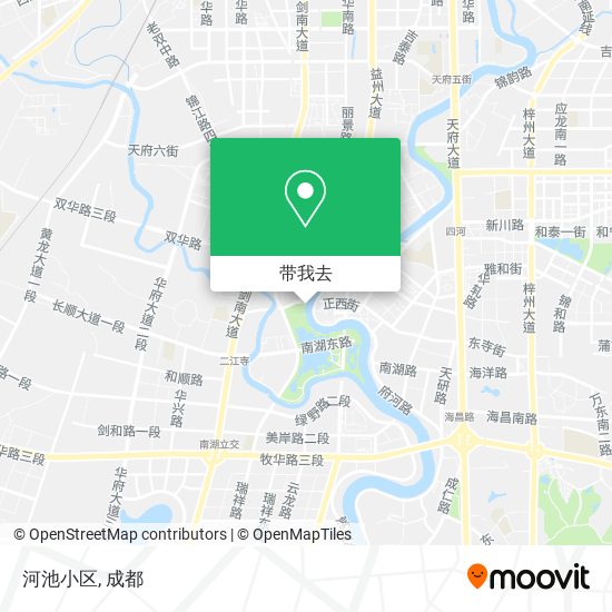 河池小区地图
