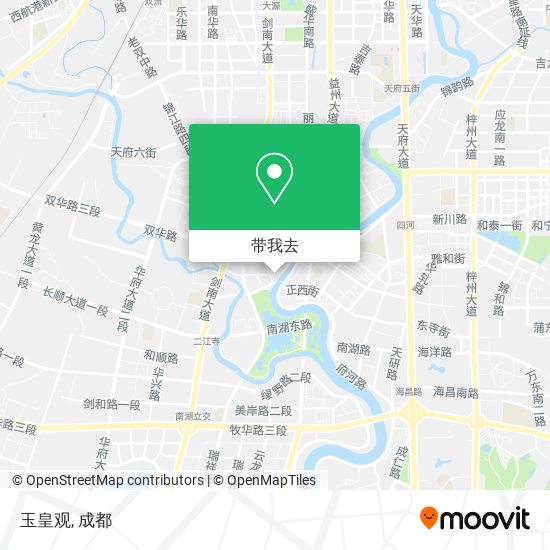 玉皇观地图