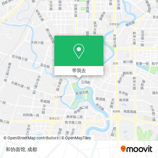 和协面馆地图
