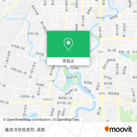 鑫发冷饮批发部地图