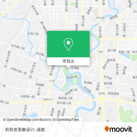 剪剪发形象设计地图