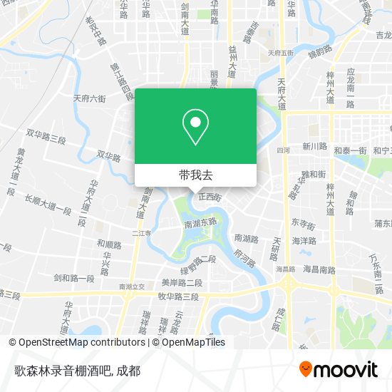 歌森林录音棚酒吧地图