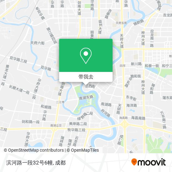 滨河路一段32号6幢地图