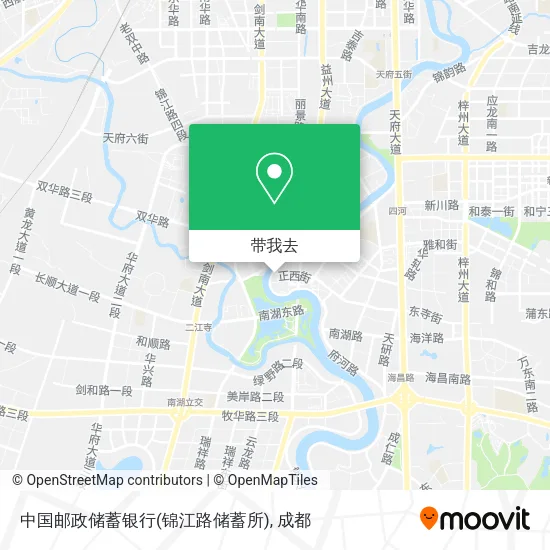 中国邮政储蓄银行(锦江路储蓄所)地图