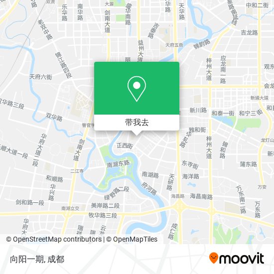 向阳一期地图