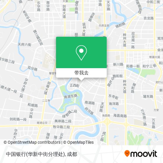 中国银行(华新中街分理处)地图