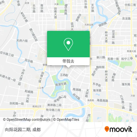 向阳花园二期地图