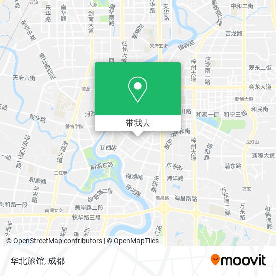 华北旅馆地图