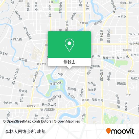 森林人网络会所地图