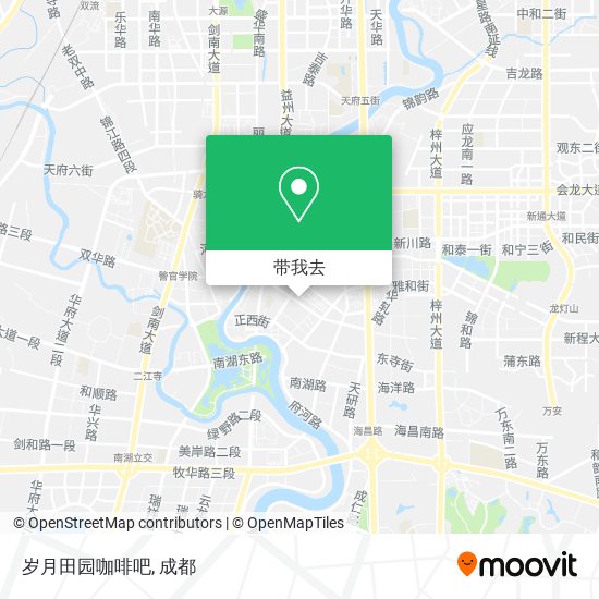 岁月田园咖啡吧地图