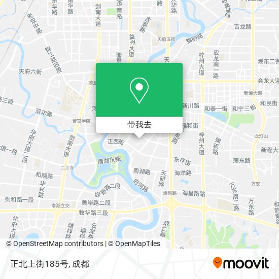 正北上街185号地图