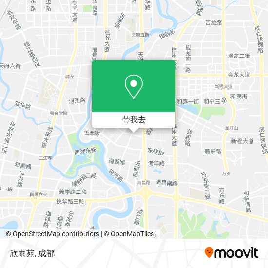 欣雨苑地图