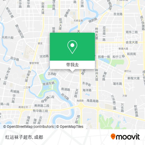 红运袜子超市地图