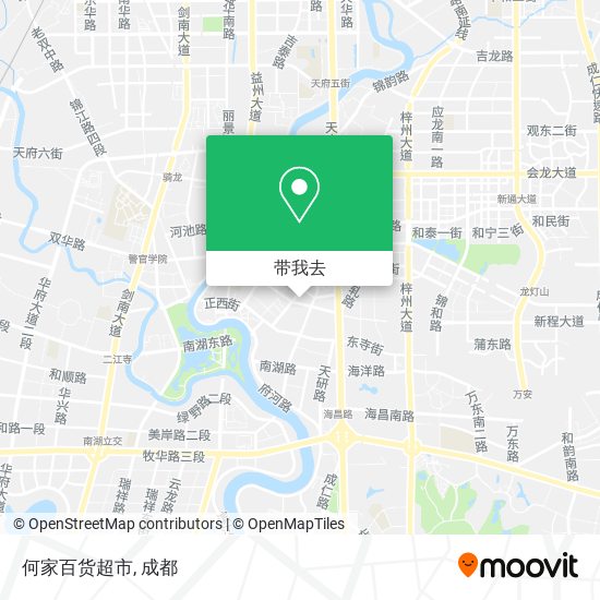 何家百货超市地图