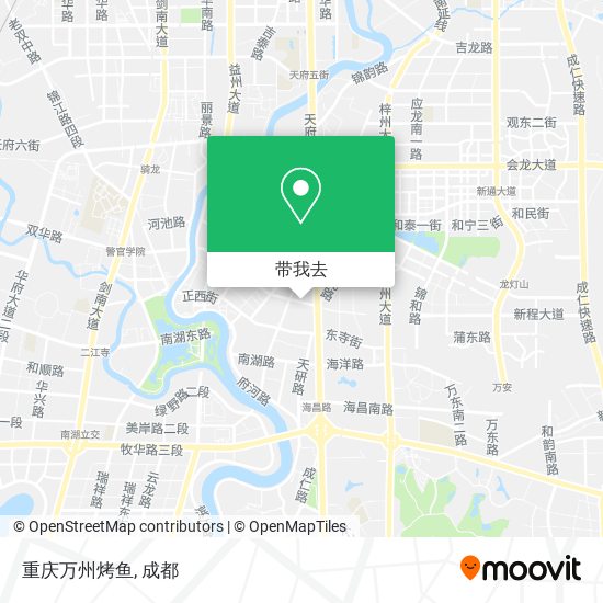 重庆万州烤鱼地图