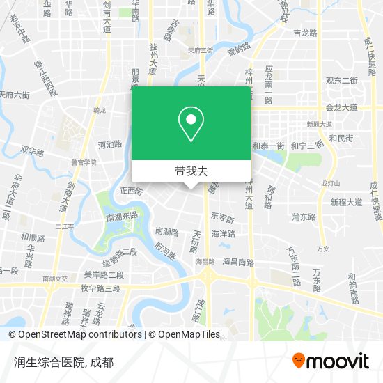 润生综合医院地图