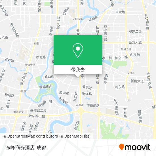 东峰商务酒店地图