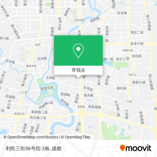 利民三街36号院-2栋地图
