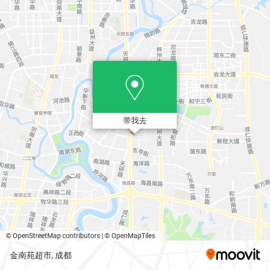 金南苑超市地图